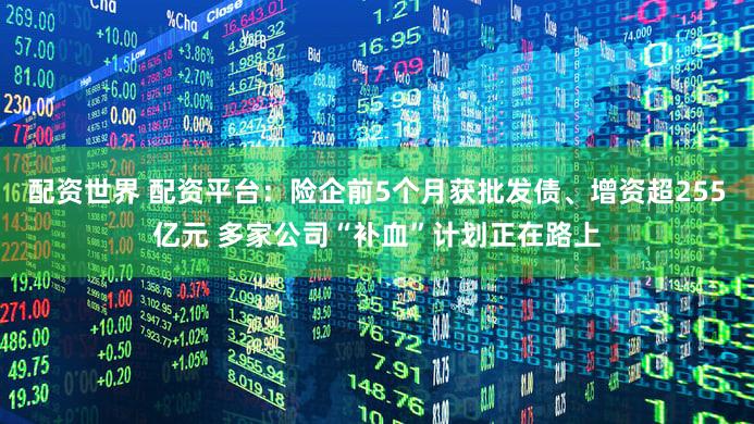 配资世界 配资平台：险企前5个月获批发债、增资超255亿元 多家公司“补血”计划正在路上