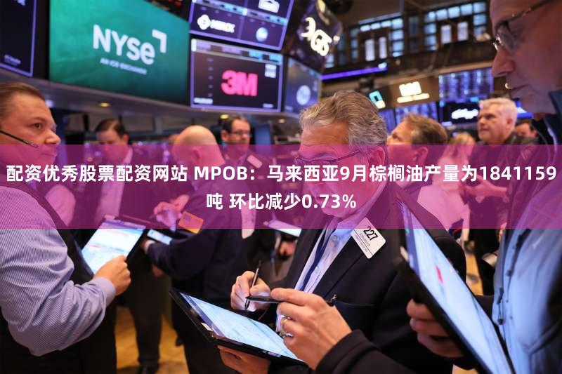 配资优秀股票配资网站 MPOB：马来西亚9月棕榈油产量为1841159吨 环比减少0.73%